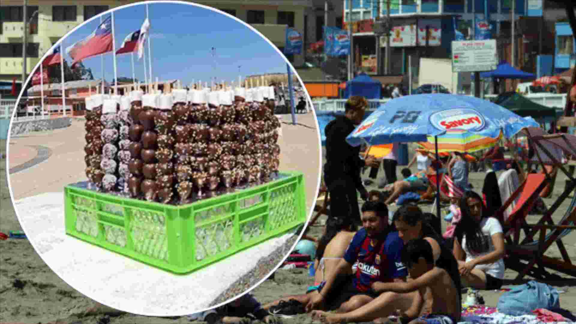 "Se vuelve una bola de fuego": Autoridad alerta por supuesto chocolate tóxico en frutillas en playas