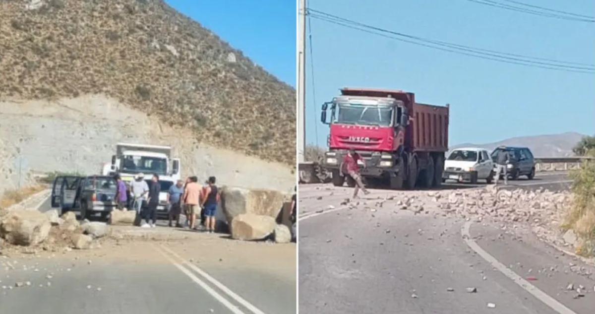 Tras fuerte sismo: reportan desprendimientos de material en rutas de la región de Coquimbo