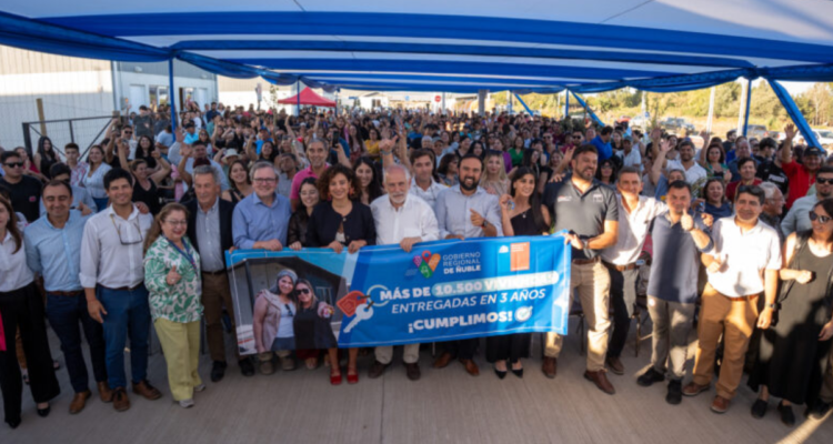 Entrengan más de 10.000 viviendas en Ñuble y fijan como desafío al próximo gobierno llegar a 13 mil