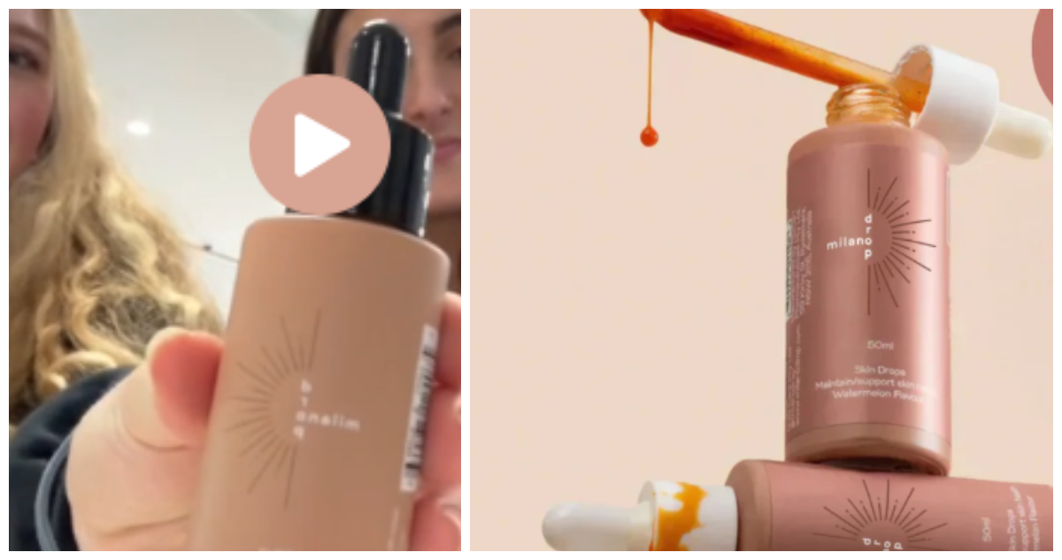 Usan datos bancarios y sería imitación china: Eventual fraude de gotas bronceadoras en redes sociales