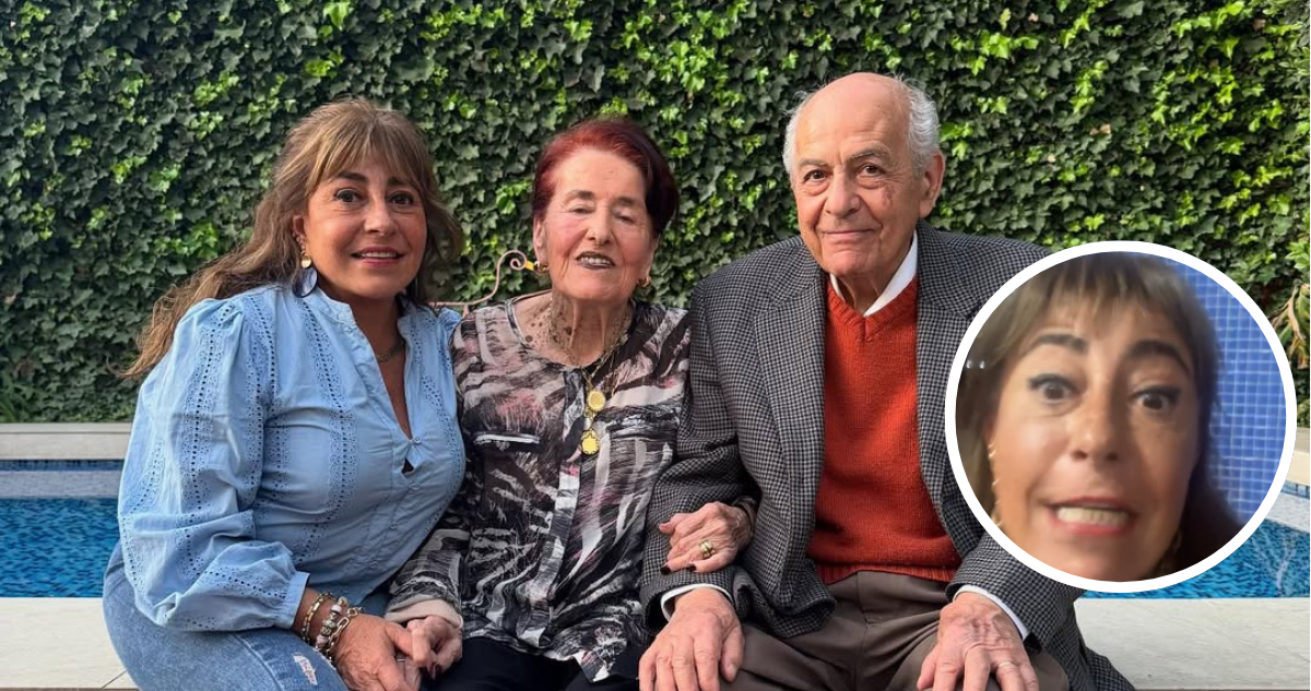 Helhue Sukni junto a sus padres