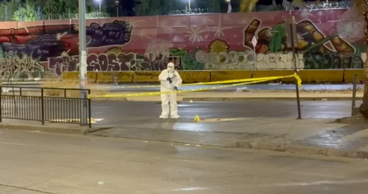 Hombre es asesinado a tiros en el centro de Santiago