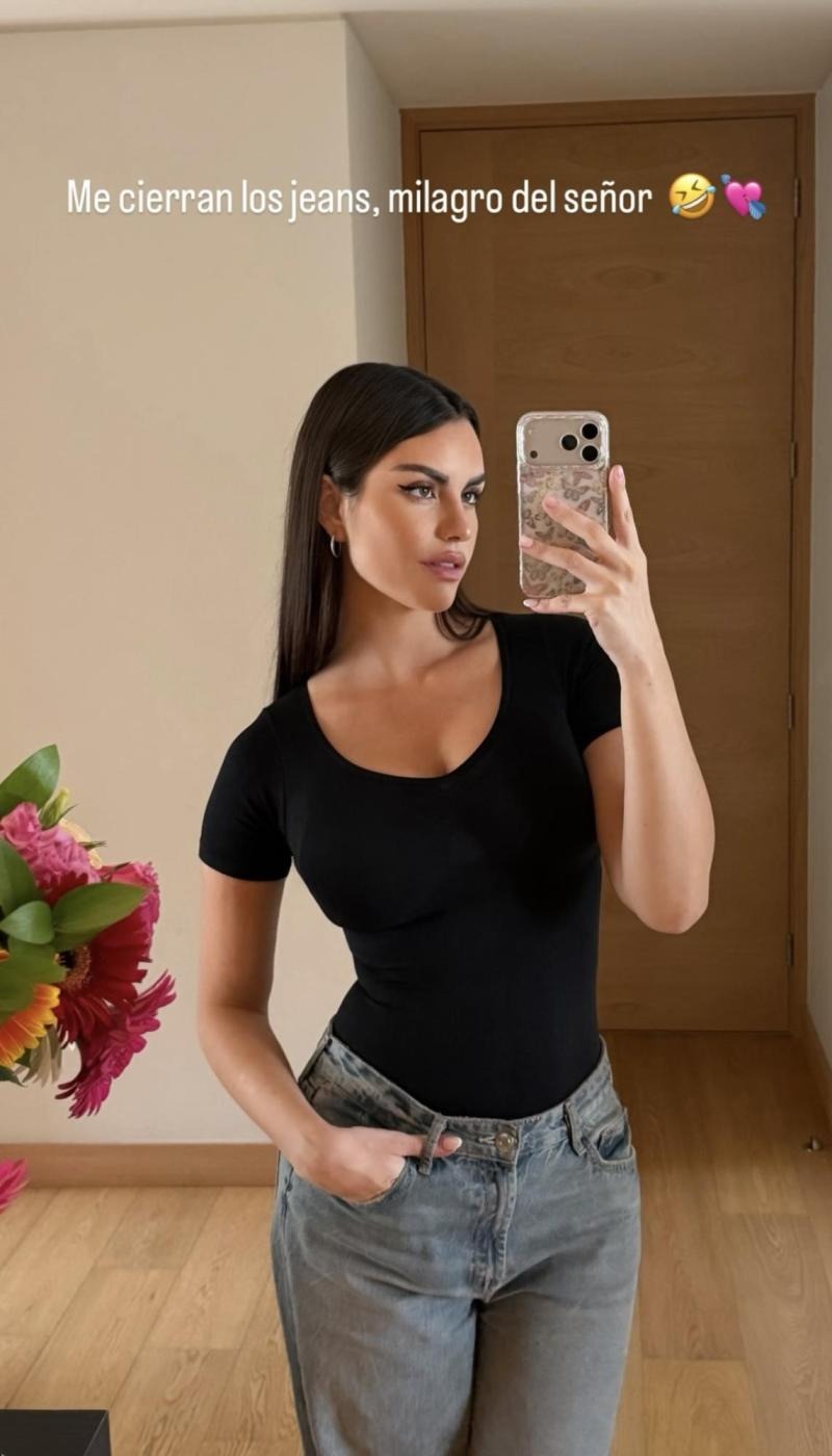 Emilia Dides sorprende con su figura en Instagram a solo 10 días de dar a luz