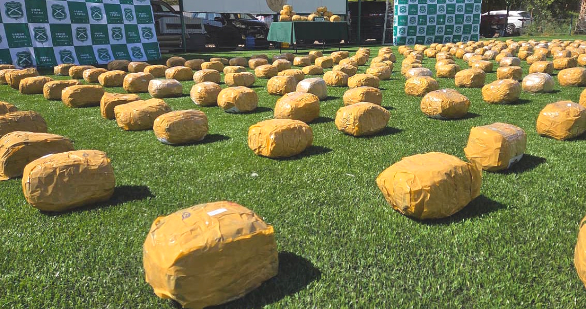 Incautan más de 275 kilos de marihuana en operativo interregional en el norte del país