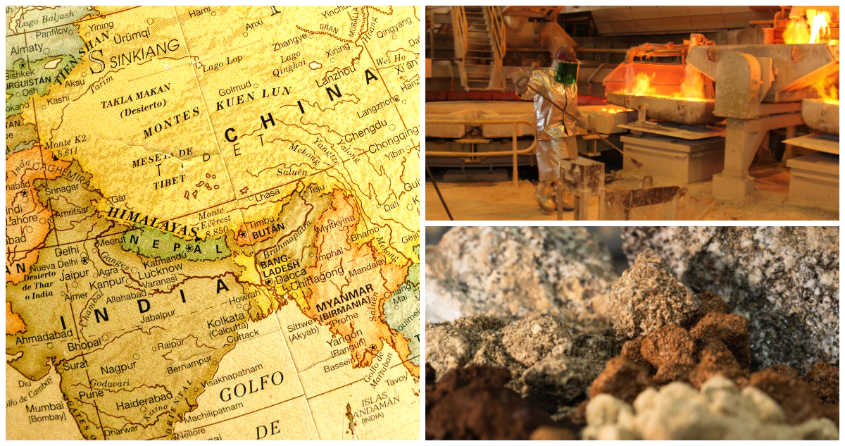 India anuncia ofensiva por litio, cobre y tierras raras de Chile, en su afán de quitar control a China