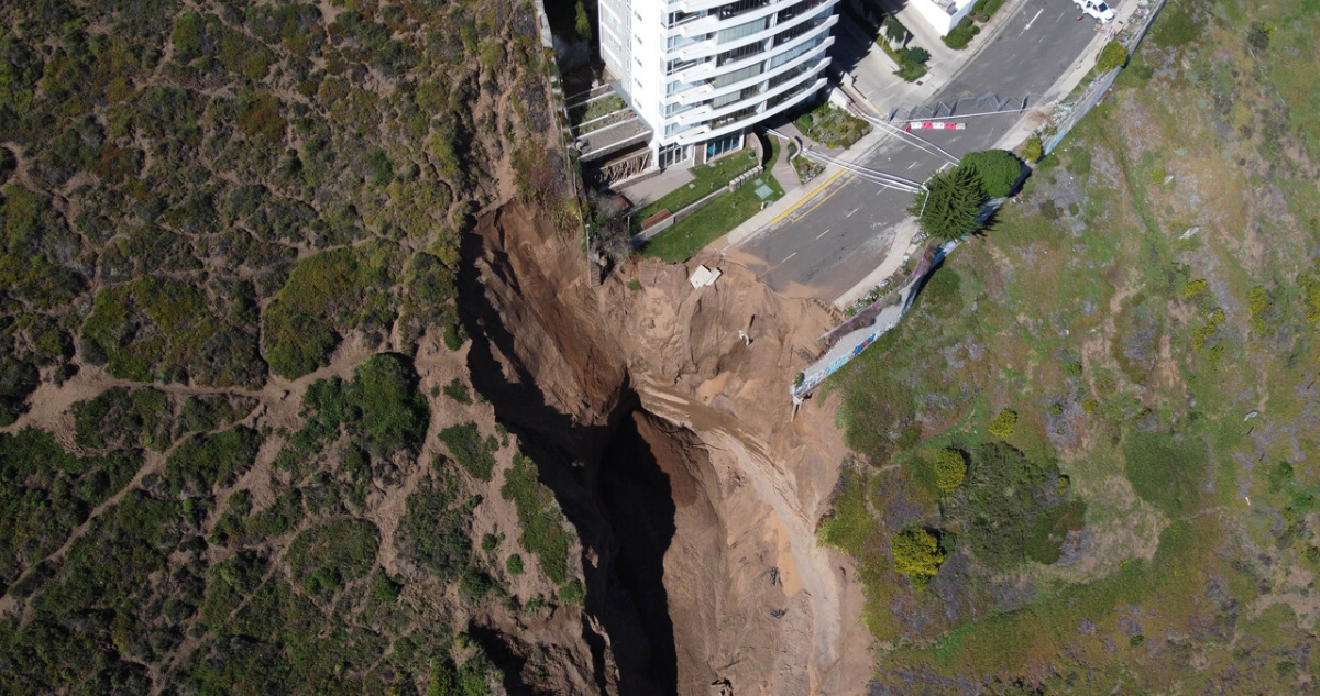 Inmobiliaria Makro acusa expropiación encubierta en Viña del Mar en zona cuestionada por socavones