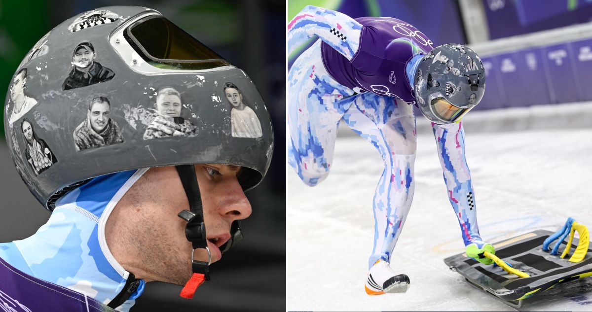 JJOO de Invierno ucraniano casco