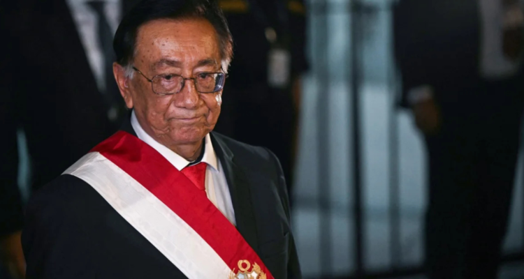 José María Balcázar, presidente de Perú