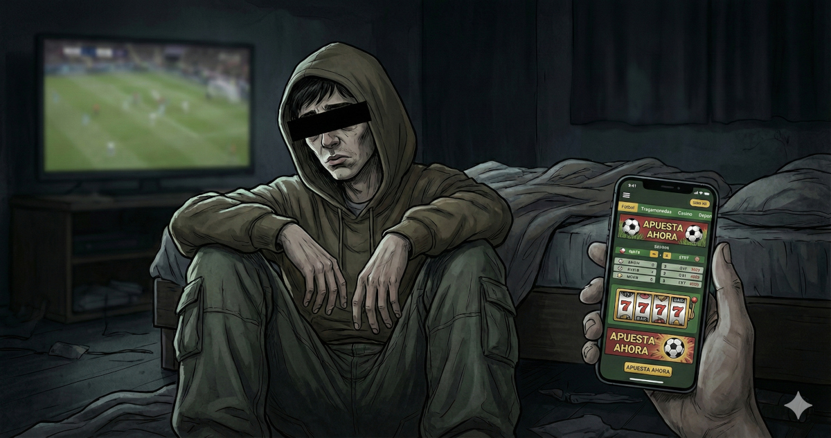 Jóvenes en riesgo con casas de apuestas online