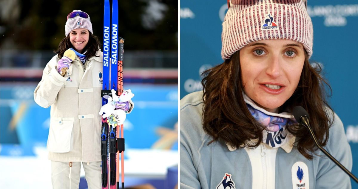 Julia Simon, polémica biatleta francesa, ya suma dos oros en Milán-Cortina 2026.