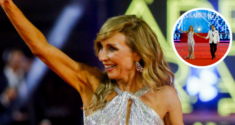 Karen Doggewnweiler en Gala de Viña