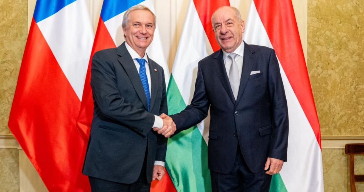 Kast se reunió con presidente y primer ministro de Hungría | Crédito: Oficina del Presidente Electo (OPE)