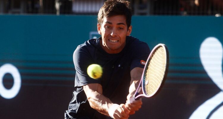 Cristian Garin se mostró muy afectado tras derrota en Chile Open.