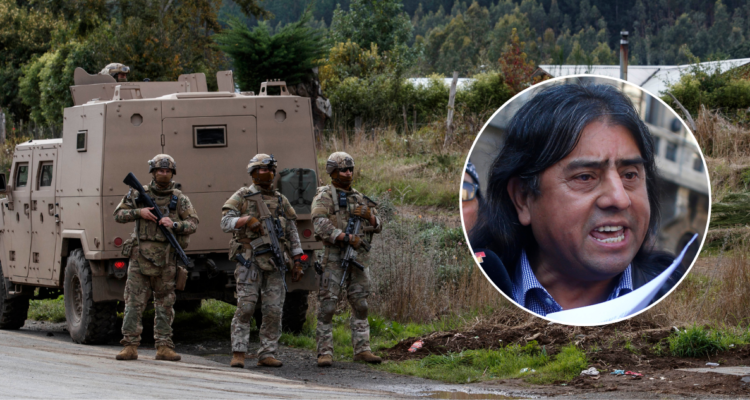 Líder mapuche acusa a Boric de militarizar La Araucanía y apunta a poca legitimidad de instituciones
