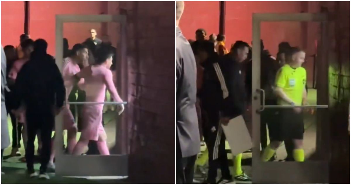 Lionel Messi furioso contra arbitraje tras goleada contra Inter Miami