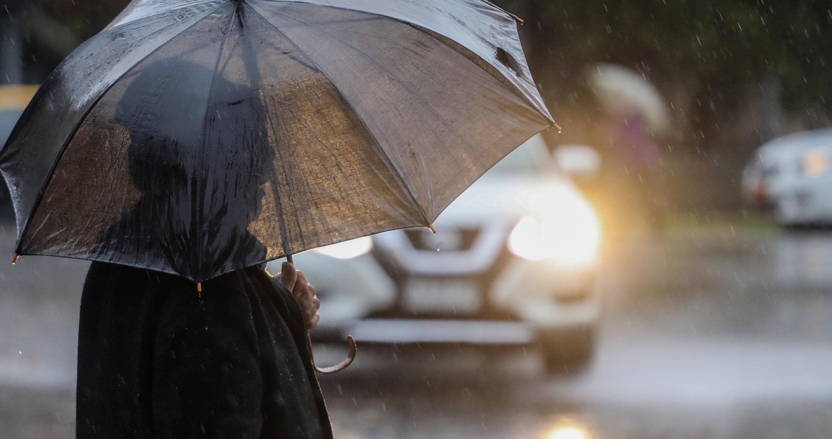 LLuvia en la región de La Araucanía