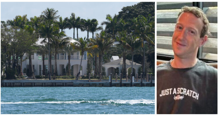 Miami sigue generando magnetismo en los millonarios: Mark Zuckerberg compró casa en una isla privada