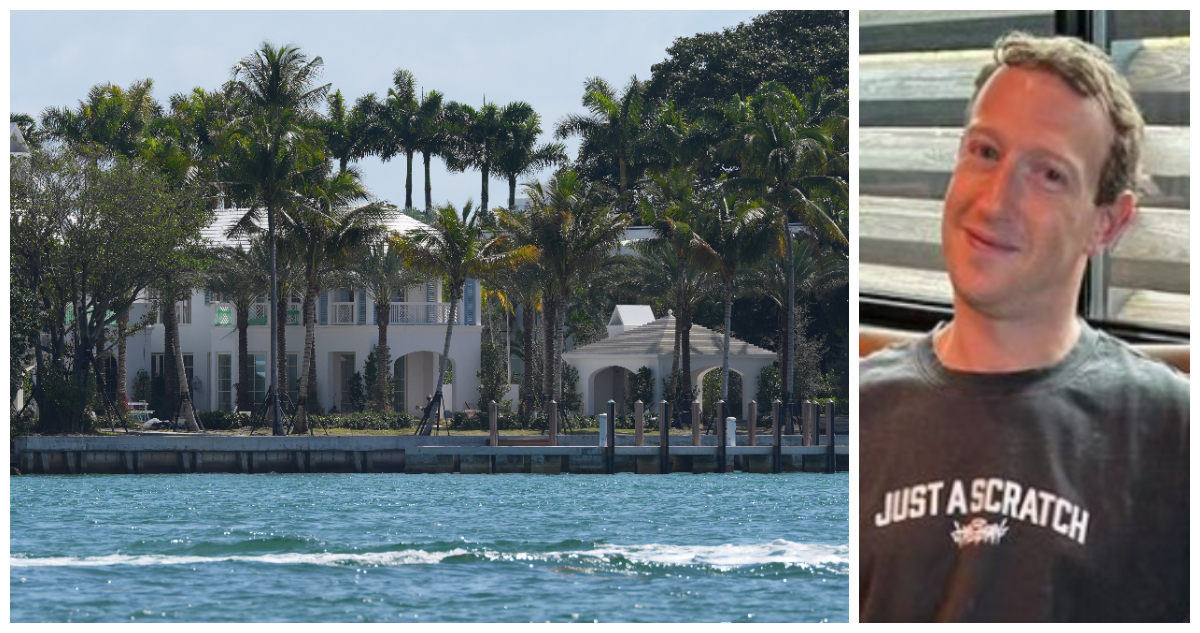 Miami sigue generando magnetismo en los millonarios: Mark Zuckerberg compró casa en una isla privada