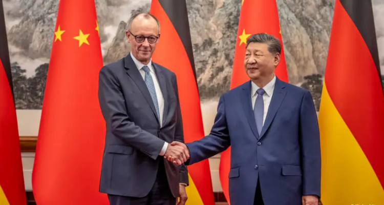 Merz concreta visita a China