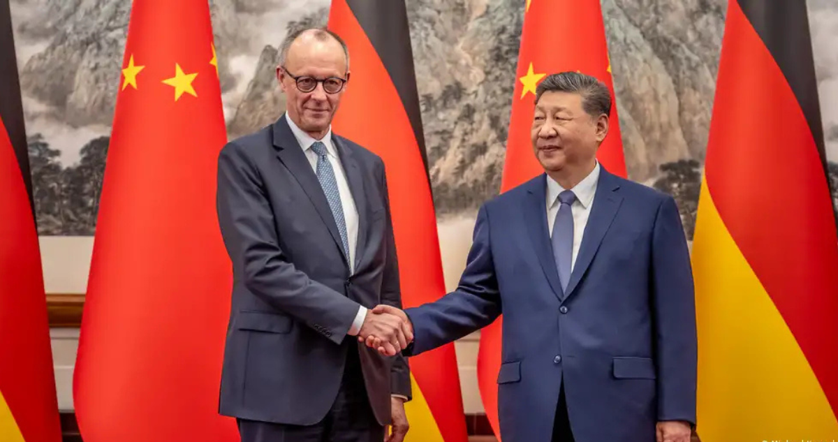 Merz concreta visita a China