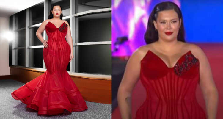 Michelle Carvalho en la Gala de Viña