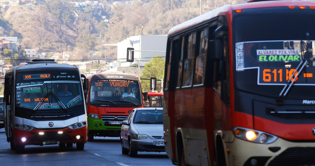 Región de Valparaíso: nueva Federación de Conductores de Microbuses anuncian paro para este miércoles