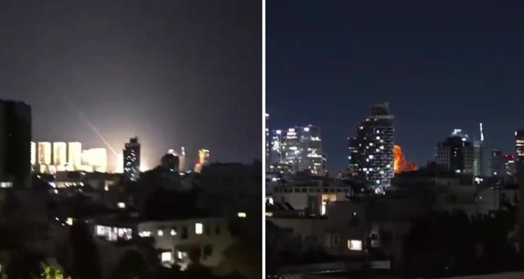 Irán ataca a Israel