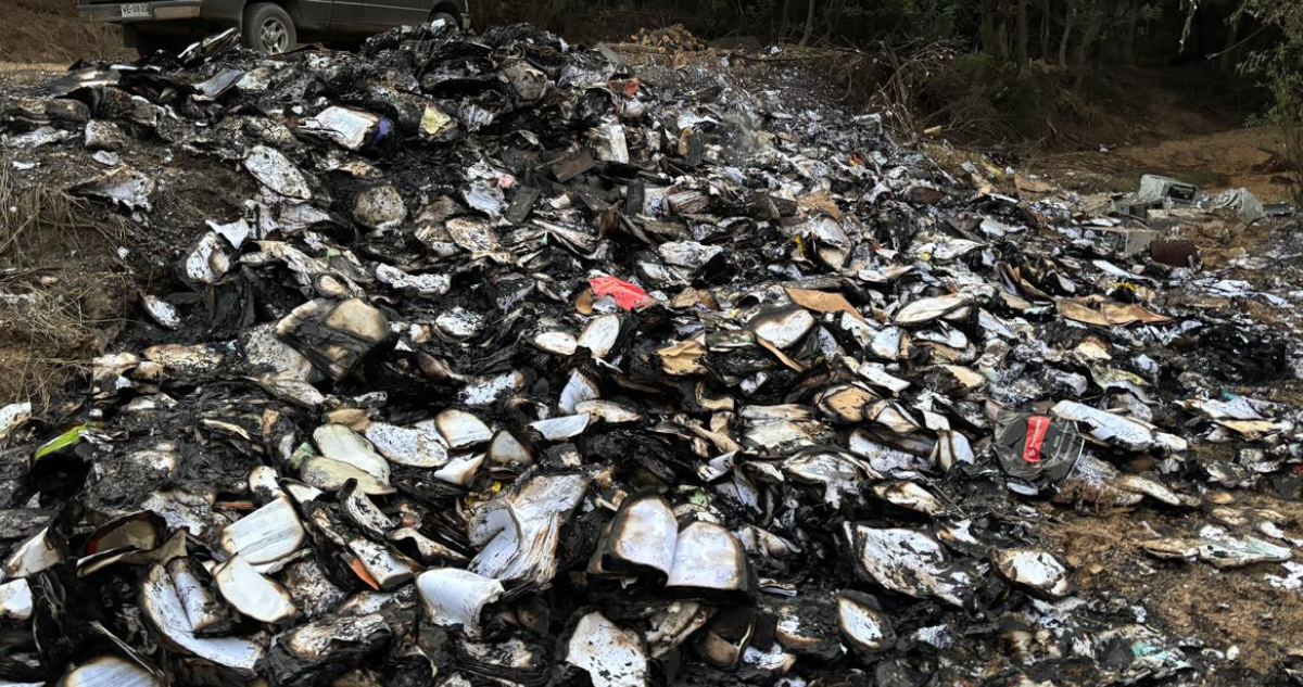 IND indagará por qué mobiliario quemado ilegalmente llegó a sector Trinitarias de Concepción