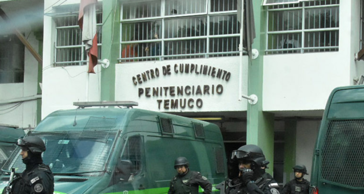 Nuevo caso: preso es liberado por error desde cárcel de Temuco y se entrega voluntariamente tras ello