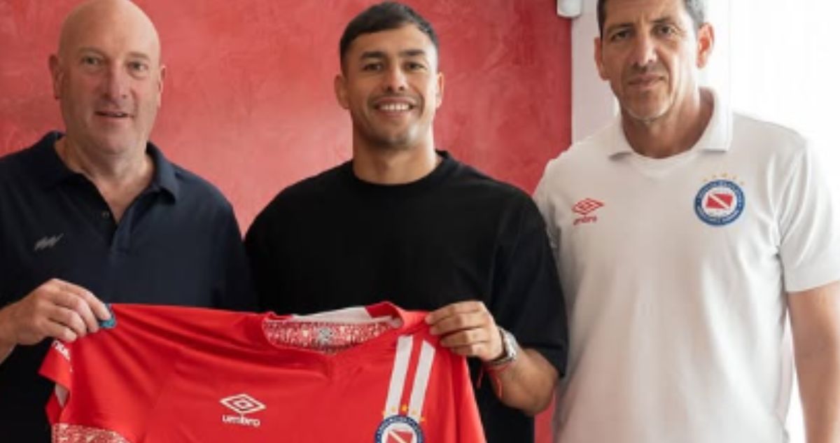 Iván Morales es nuevo delantero de Argentinos Juniors.