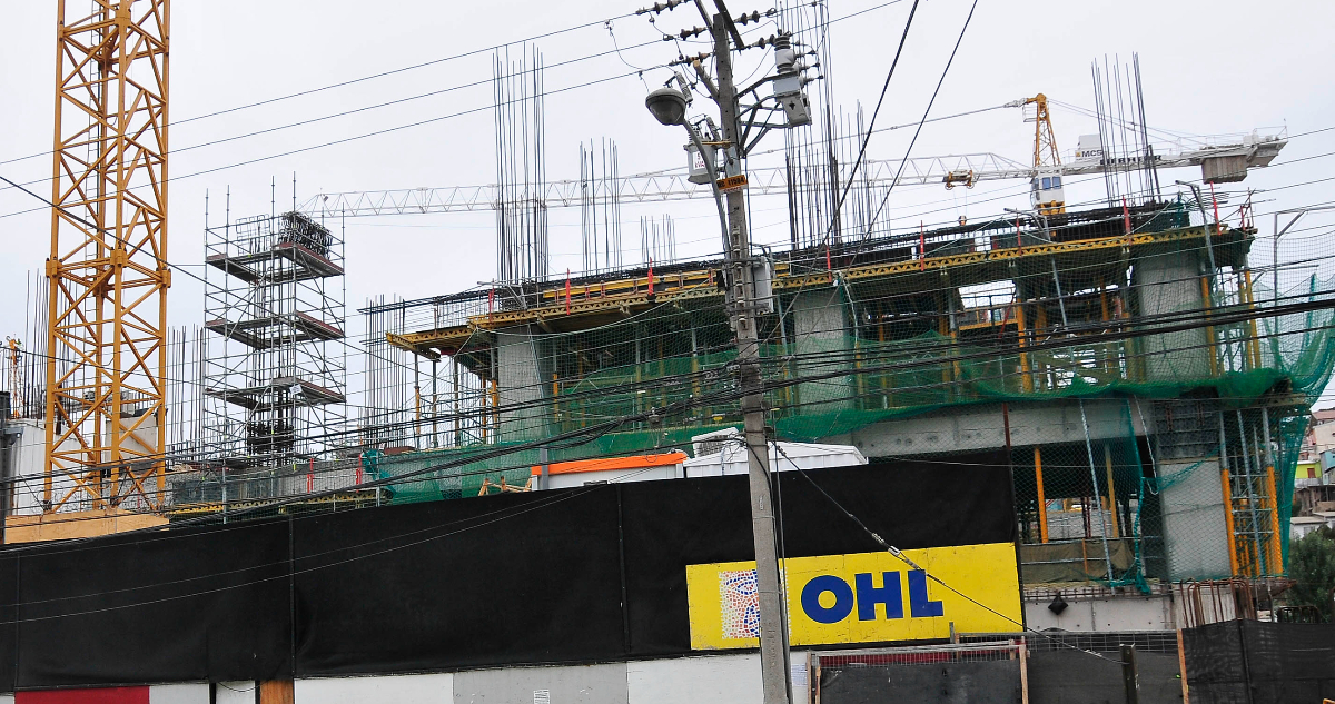 La filial industrial en Chile de la gigante española OHLA pide irse a quiebra: adeuda $21 mil millones
