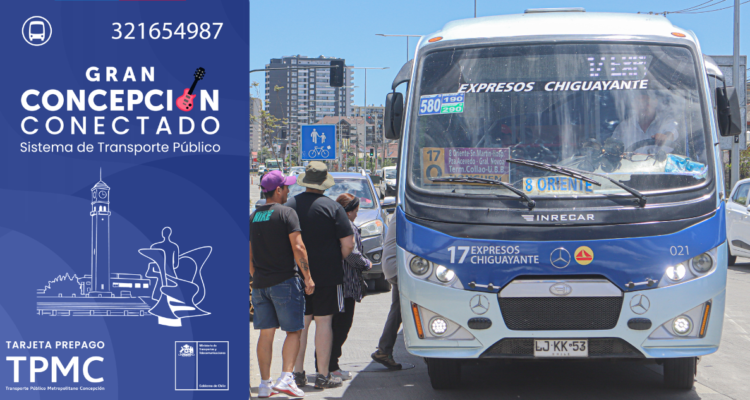 Cuándo inicia el nuevo sistema de pago electrónico del transporte en el Gran Concepción