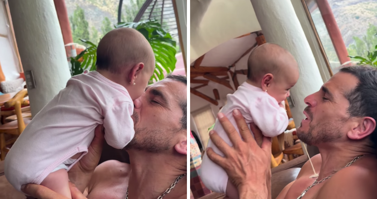 Pangal Andrade protagoniza divertido chascarro con su hija