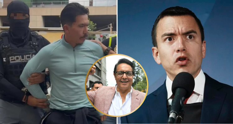 Líder de la banda Los Lobos acusa a Noboa de ordenar asesinato de excandidato Villavicencio en Ecuador