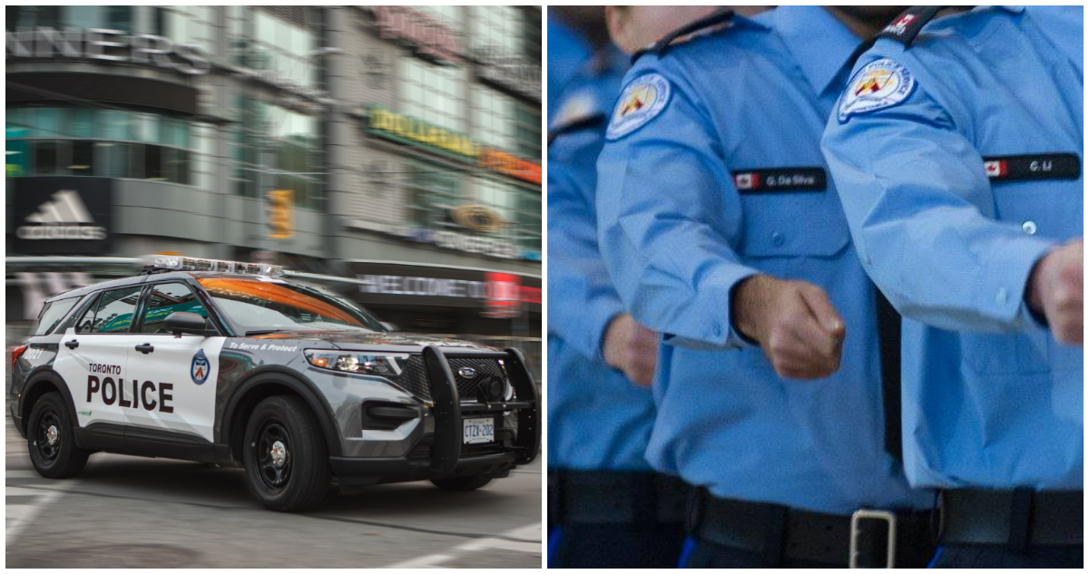 Imágenes de contexto de la Policía de Toronto