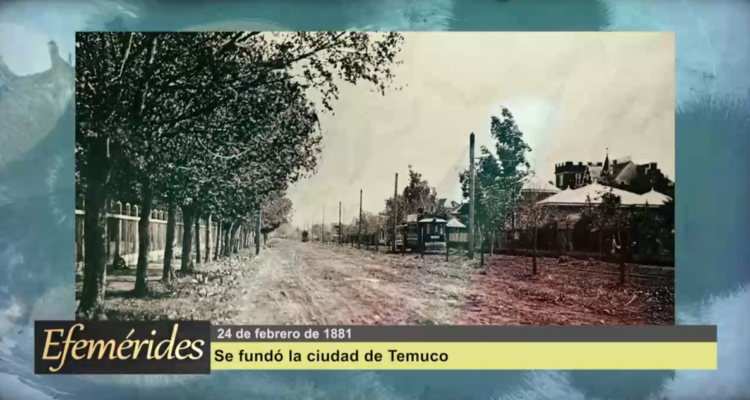 Efemérides 24 de febrero de 1881: Manuel Recabarren fundó la actual ciudad de Temuco