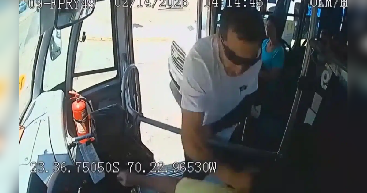 Prisión preventiva para imputado por agredir y dejar grave a conductor de taxibús en Antofagasta