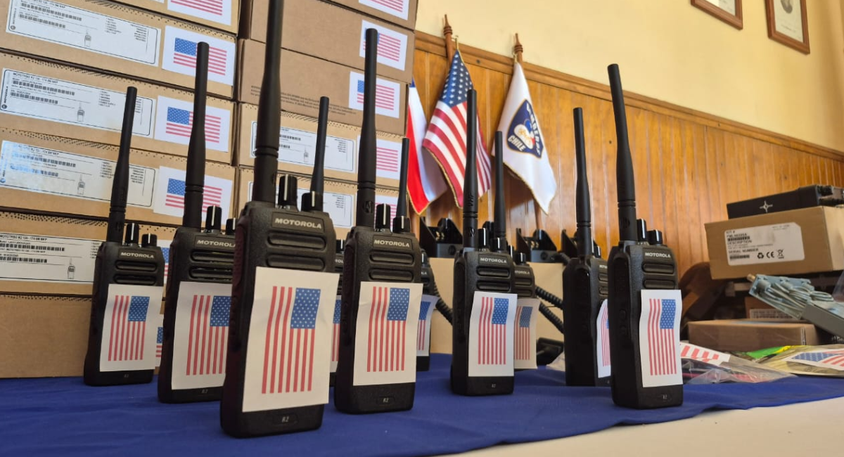 Bomberos de Quillón recibe donación del gobierno de EEUU tras incendios forestales