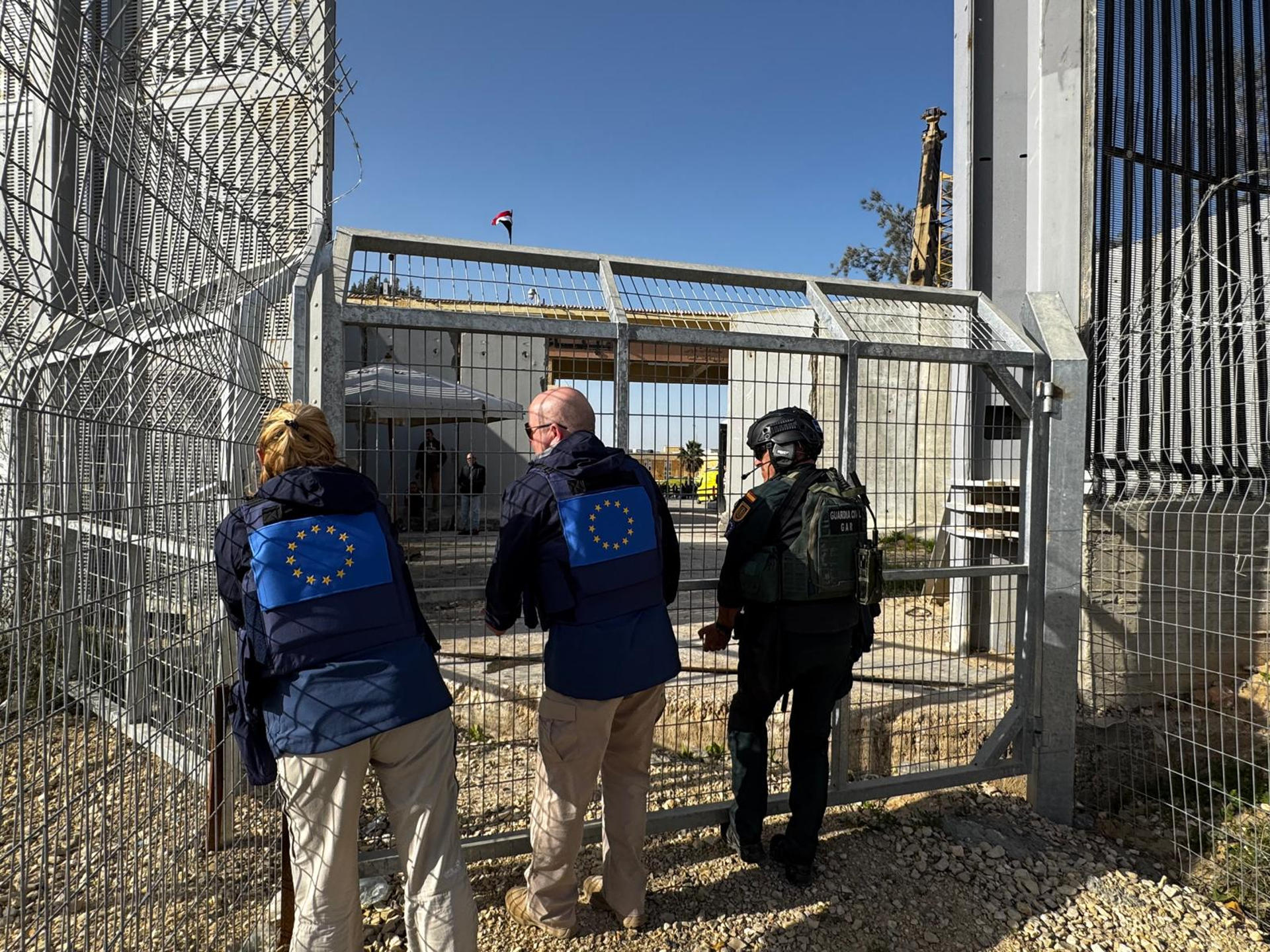 El cruce de Rafah entre la Franja de Gaza y Egipto