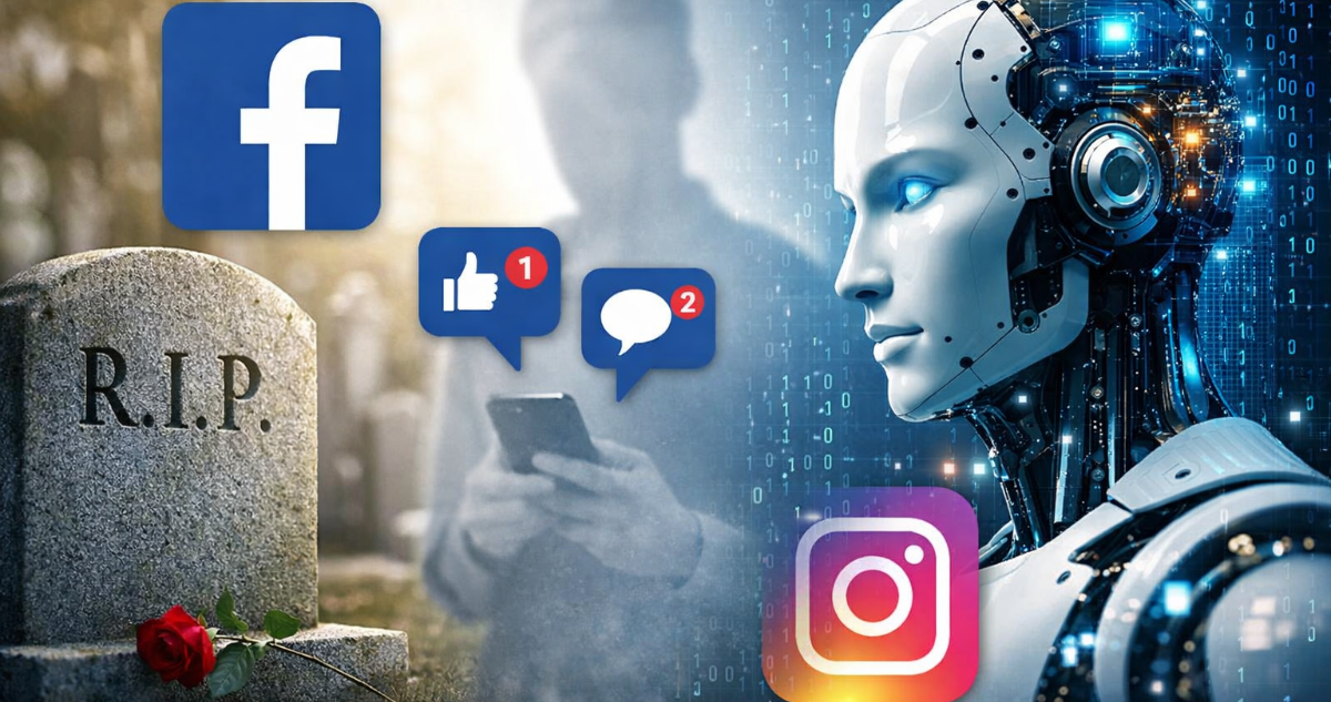 Meta patentó IA que publica en redes de fallecidos