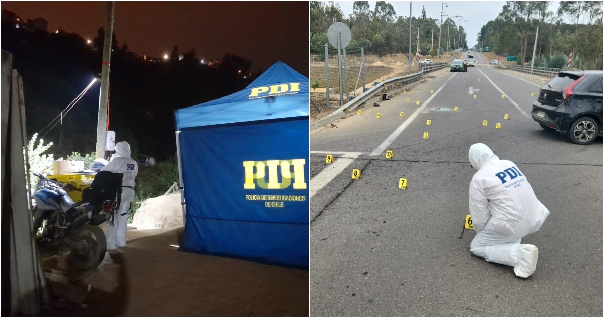 Homicidios en la región de Valparaíso