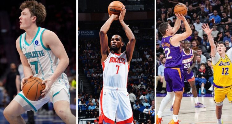 Knueppel batió récord de triples, Durant superó los 32 mil puntos y Lakers ya viven en crisis en la NBA.