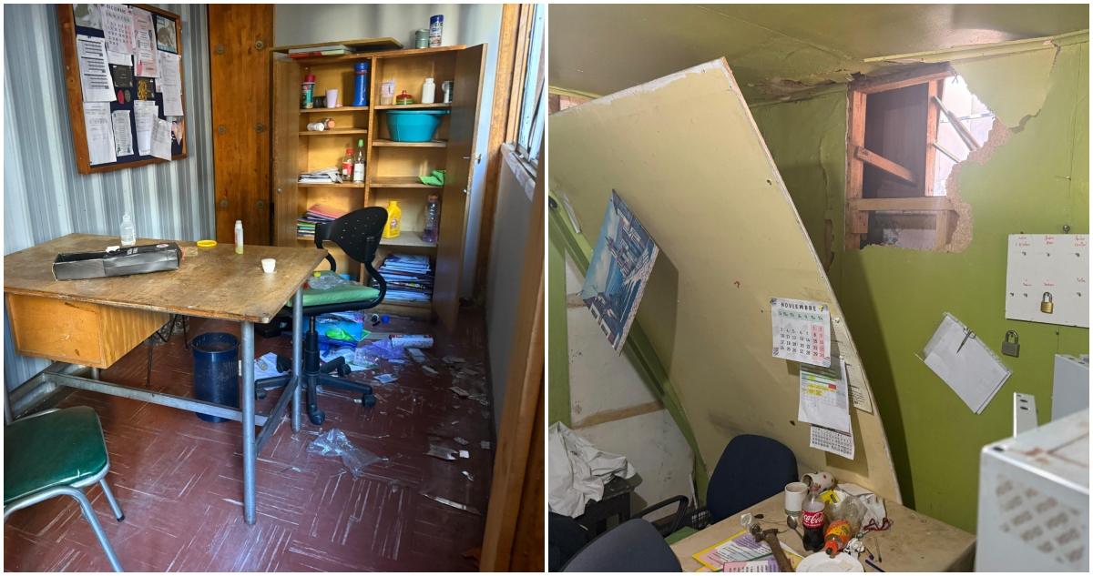 Robo en liceo de Playa Ancha en Valparaíso