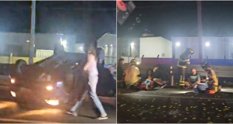 Detienen a conductor que provocó colisión múltiple en la Ruta 78: iba ebrio y a exceso de velocidad