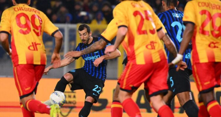 Inter de Milán sigue al mando de la Serie A italiana.