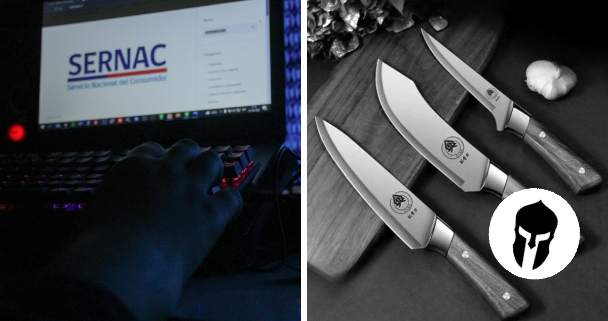 Sernac denuncia tienda de cuchillos por posible estafa, no entrega de productos ni respuesta a quejas