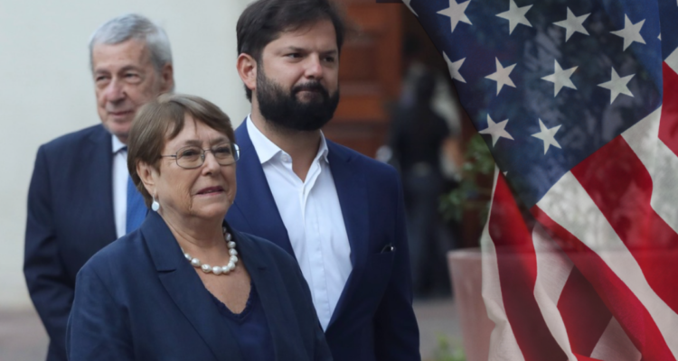 ¿Sombra del veto de EEUU Gobierno mantiene firme respaldo a Bachelet y oposición pide esperar a Kast