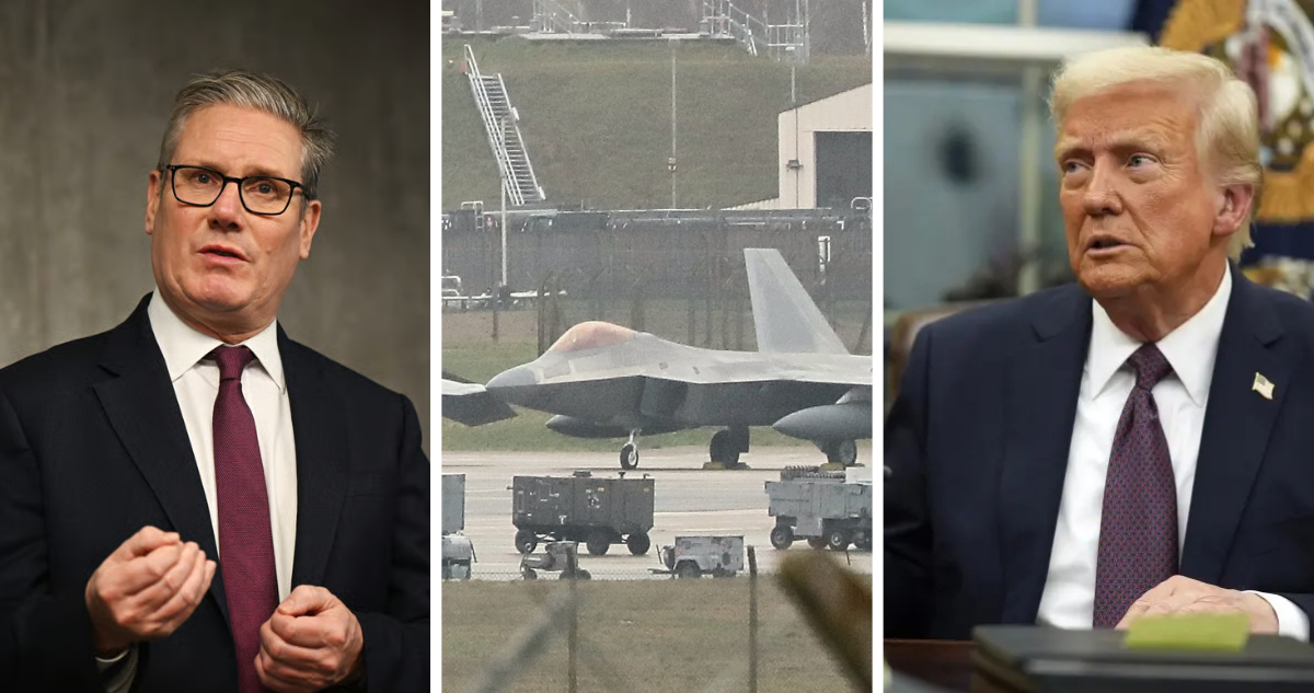 Starmer y Trump por Diego García