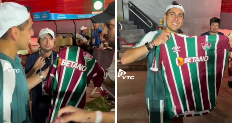 ¿Tabilo nuevo hincha de Fluminense? tenista chileno recibe cariño del público tras avanzar en Río Open