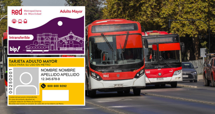 Así puedes obtener las tarjetas TAM adulto mayor que rebajan las tarifas del transporte en Santiago